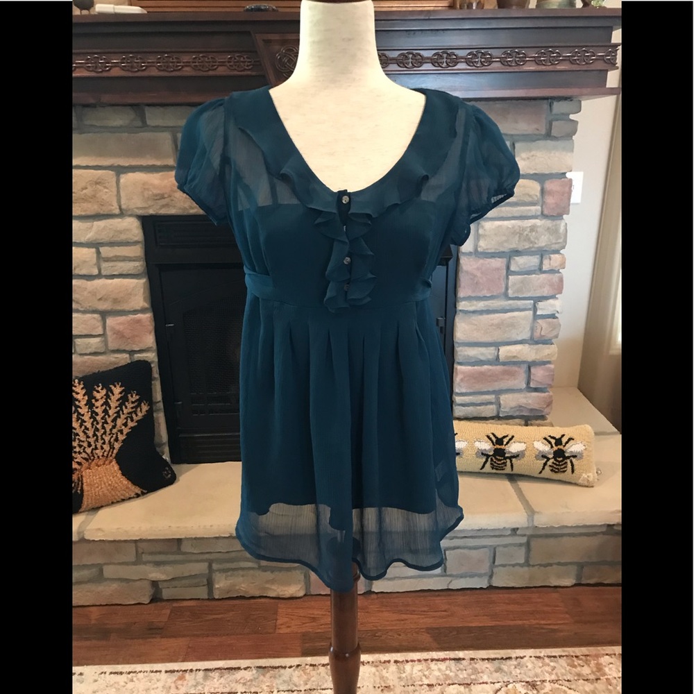 Light and Frilly Maternity Top